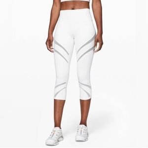 Lululemon Wunder Under High-Rise Crop 21" *Mesh